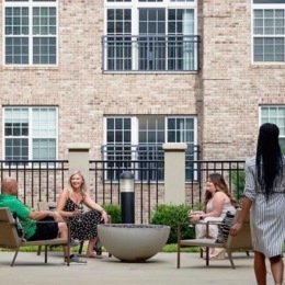 Did we mention we have some of the best relaxing spaces in town? With four beautiful courtyards, our warm Charlotte weather can be enjoyed with your friends and neighbors! #lennox #southpark #home #sharonsquare #apartmentlife #clt Instagram post from @lennoxsouthpark on May 21, 2021 12:55:21pm
